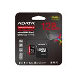 ADATA 128GB MicroSDXC UHS-I U3 V30S HIGH + adaptér
