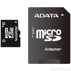 ADATA MicroSDHC (AUSDH8GCL4-RA1)