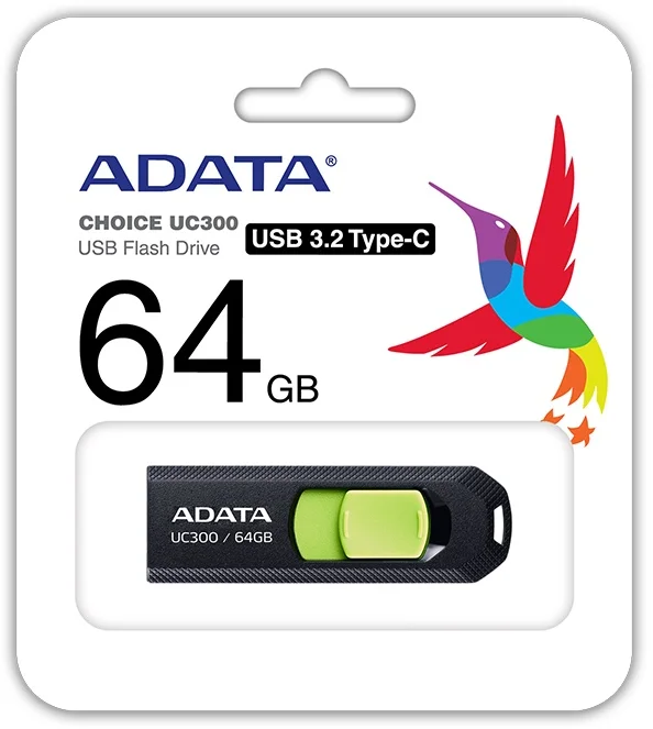 ADATA UC300 64GB čierna (ACHO-UC300-64G-RBK/GN)