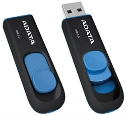 ADATA UV128 DashDrive 8GB černý/modrý (AUV128-8G-RBE)