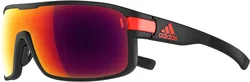 ADIDAS Eyewear ZONYK - Coal matt - Red mirror, vel.L