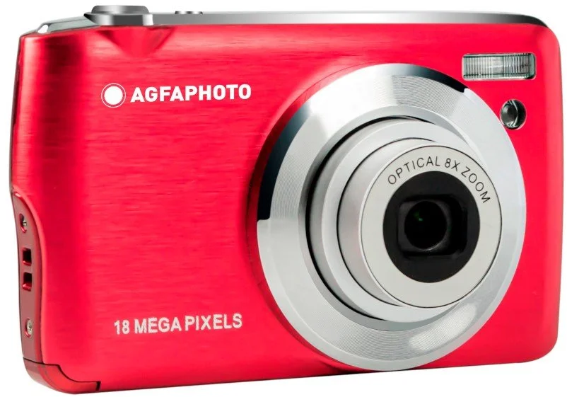 Agfa Compact DC 8200, červená