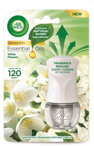 Air Wick Electric set Biele kvety frézie 19ml