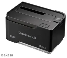 AKASA DuoDock X WiFi černý