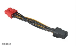 AKASA kábel AK-CB052 redukcia 6pin PCIe na 8pin PCIe 2.0