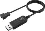 AKASA - Kábel prevodníka napätia 5V na 12V DC Step-Up