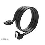 AKASA Proslim SATA kábel 90° - 50 cm