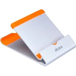 AKASA stojánek na tablet AK-NC053-OR hliníkový, stříbrný/oranžový