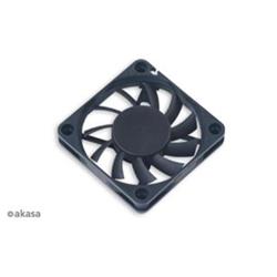 AKASA ventilátor DFC601012H 6cm/ výška 1cm/ kuličkové ložisko/ černý