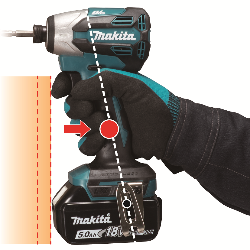Aku MAKITA DTD158Z rázový skrutkovač 1/4" Li-ion LXT 18V, bez batérie Z