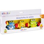Akuku Dětské chrastítko do kočárku žabka