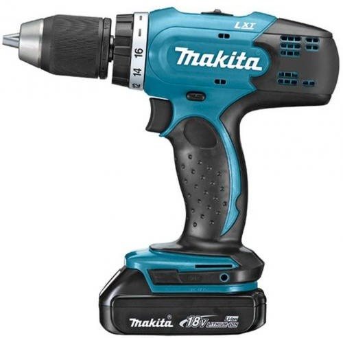 Akumulátorová vŕtačka Makita DDF453SYE Li-ion 18V/1,5Ah LXT