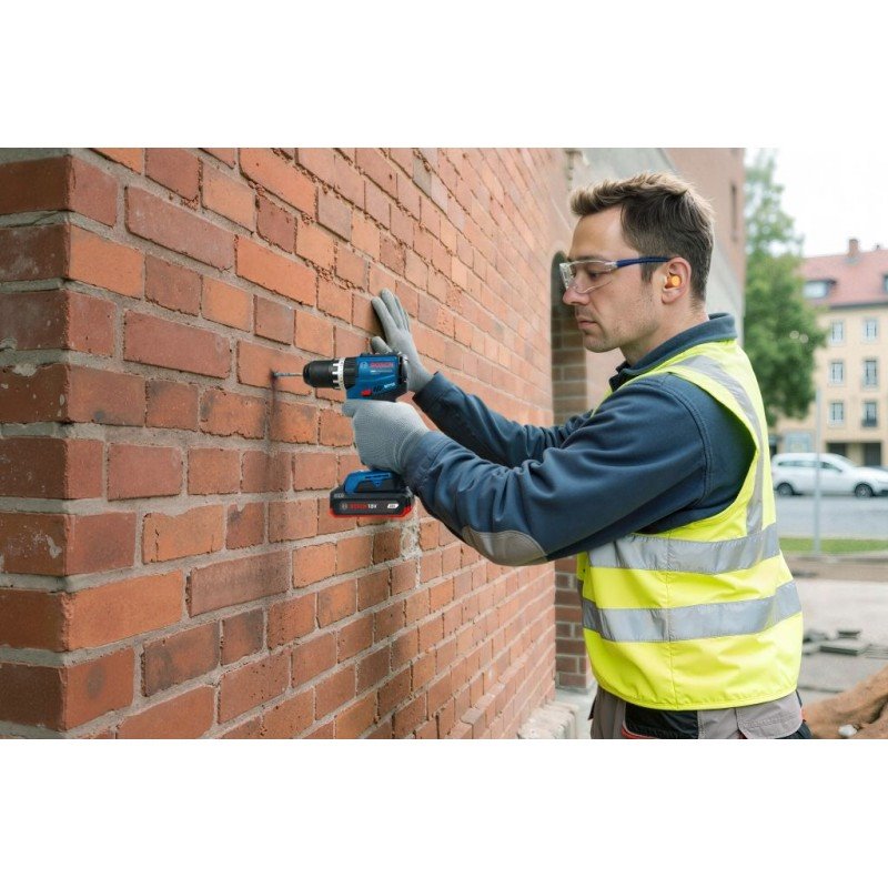 Akumulátorový rázový uťahovák BOSCH PRO GSB18V-52 + L-BOXX (0.601.9S0.128)