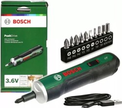 Akumulátorový skrutkovač BOSCH PushDrive (0.603.9C6.002)