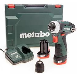 Akumulátorový skrutkovač Metabo PowerMaxx BS Basic 2x2Ah