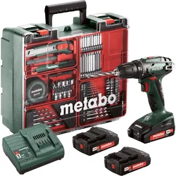 Akumulátorový vŕtací skrutkovač Metabo BS 18 SET