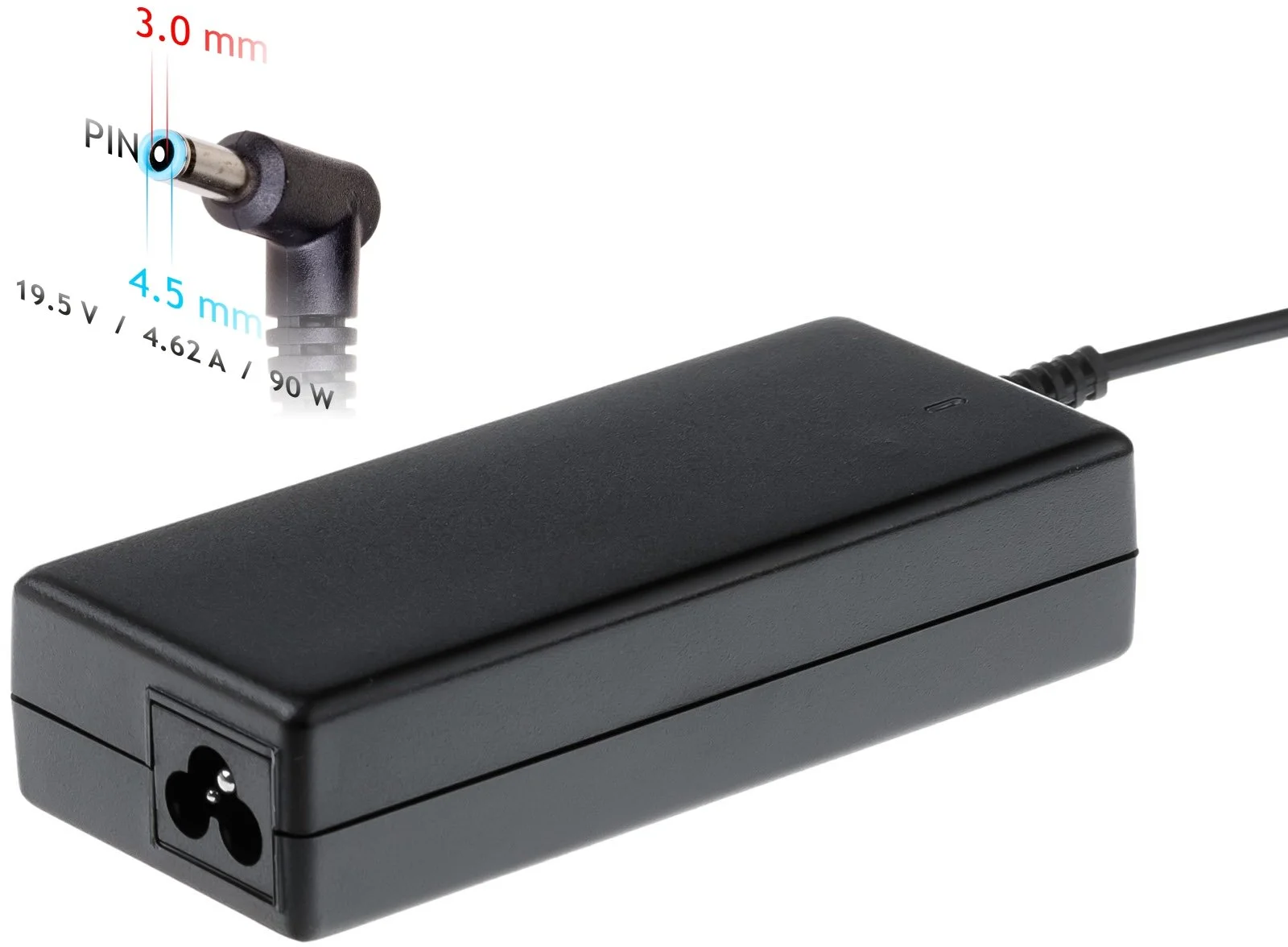 Akyga AK-ND-26 19.5V/4.62A 90W 4.5x3.0 mm + pin