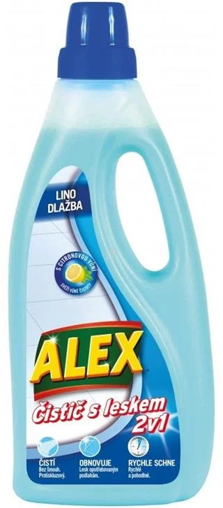 Alex čistič a extra lesk 2v1 na vinyl, dlaždice a lino 750ml