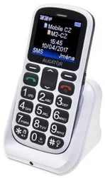 Aligator A321 Senior, bílý + Stolní nabíječka