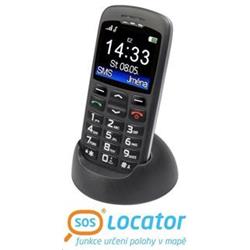 Aligator A670 černý + stolní nabíječka A670B - Mobilní telefony