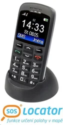Aligator A670 černý + stolní nabíječka