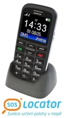 Aligator A680 černý + stolní nabíječka
