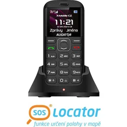 ALIGATOR A720 4G Senior čierny + stolová nabíjačka