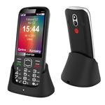 Aligator A835 Senior černý + stolní nabíječka