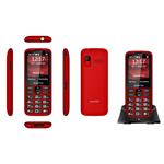 ALIGATOR A930 GPS 4G Senior červený + nabíjací stojan
