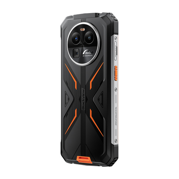 Aligator Blackview BV8100 8+256 GB černo-oranžový