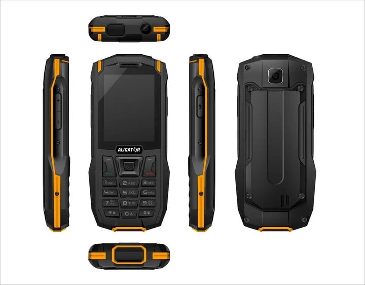ALIGATOR K50 eXtremo (4G/LTE) černo-oranžový