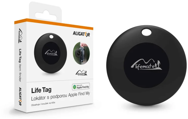Aligator Life Tag - lokátor s podporou Apple Find My