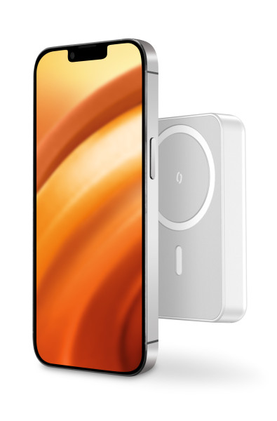 Aligator Mag-Bank, 10 000 mAh, biela