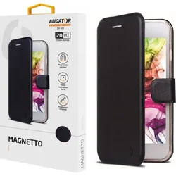 Aligator Magnetto book pre iPhone 7/8/SE (2020), black PAM0039