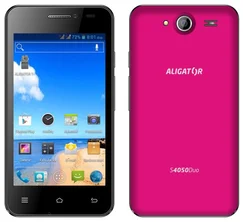 Aligator S4050 DUO růžová metalíza