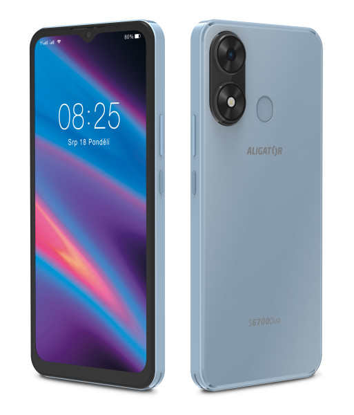 ALIGATOR S6700 Duo 4+128GB modrý
