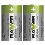 Alkalická batéria RAVER C (LR14) blister 2Ks