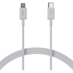 Allity AUC-03 USB-C/Lightning 2m 27W biely dátový kábel