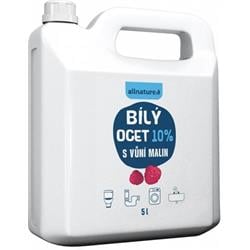 Allnature Bílý ocet 10 % s vůní malin 5 l