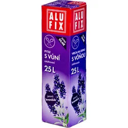ALUFIX Zatahovací pytel s vůní levandule 25l 15ks