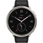 Amazfit Active 2, kožený náramok, čierny