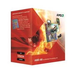 AMD A8-3800 Quad-core, 2.4GHz, 4MB, socket FM1, 65W, VGA HD6550D, Box