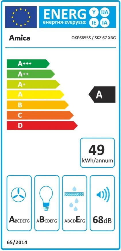 Amica SKZ 67 XBG