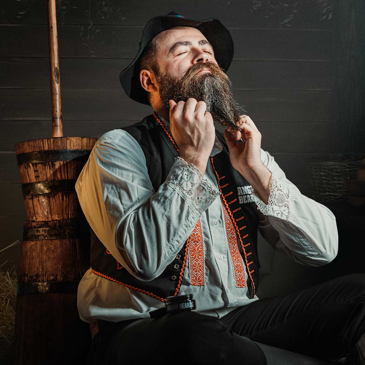 Angry Beards Balzam na fúzy Carl Smooth 46 g