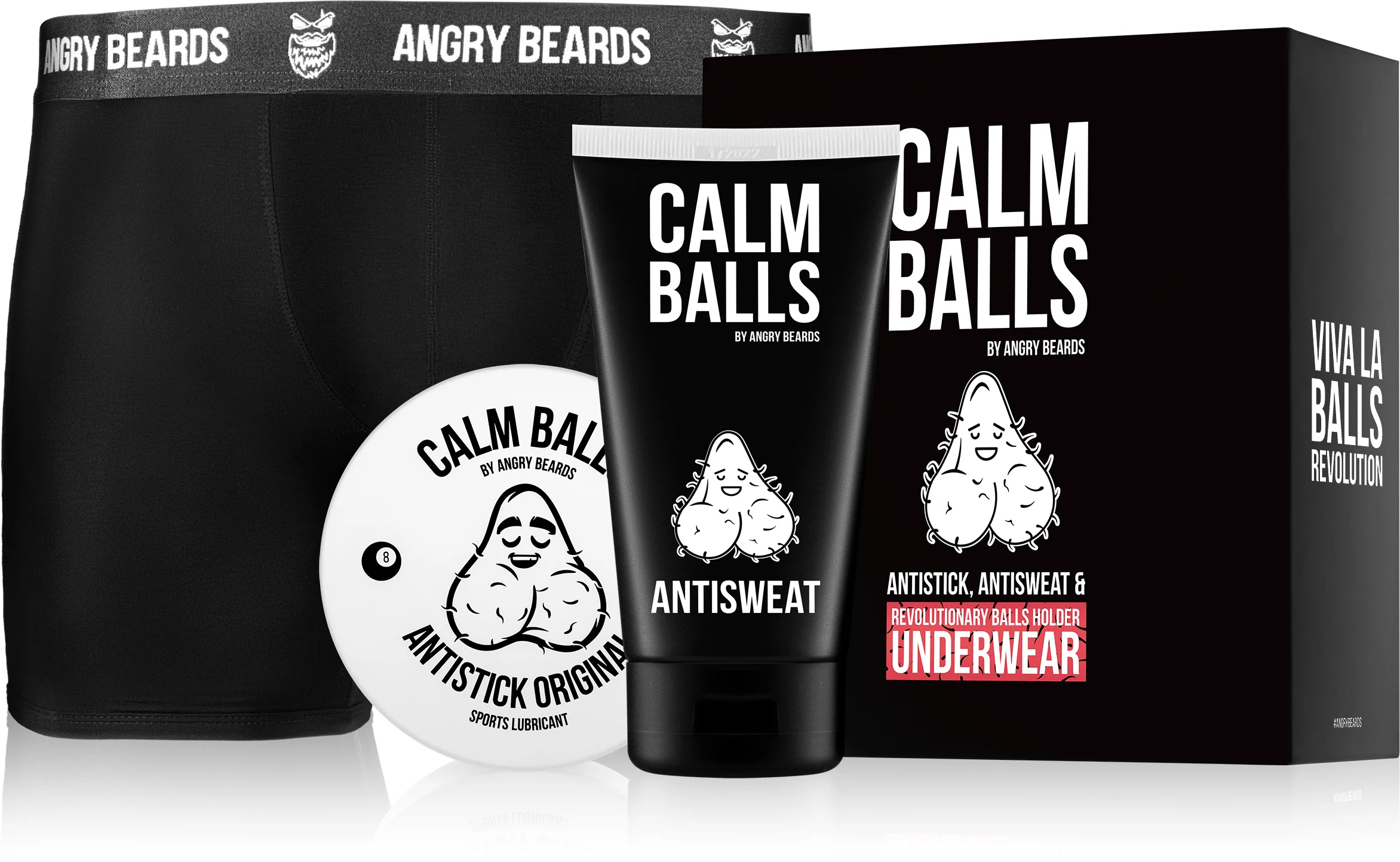 Angry Beards Sada Antistick, Antisweat a trenky vel. XL