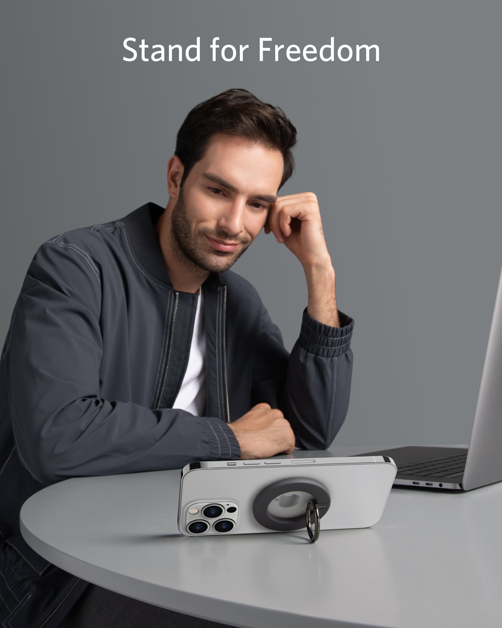 Anker Mag Go Ring Holder, Black (A25A0G11) TSBOHEMIA.CZ