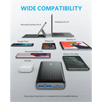 Anker PowerCore III Elite, čierna