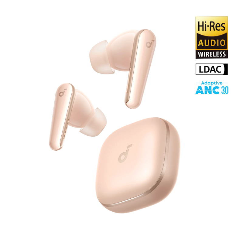 Anker soundcore Liberty 5 Bluetooth slúchadlá ružové