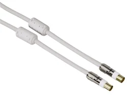 Anténní kabel 120 dB, 1,5m, pozlacený, feritové filtry