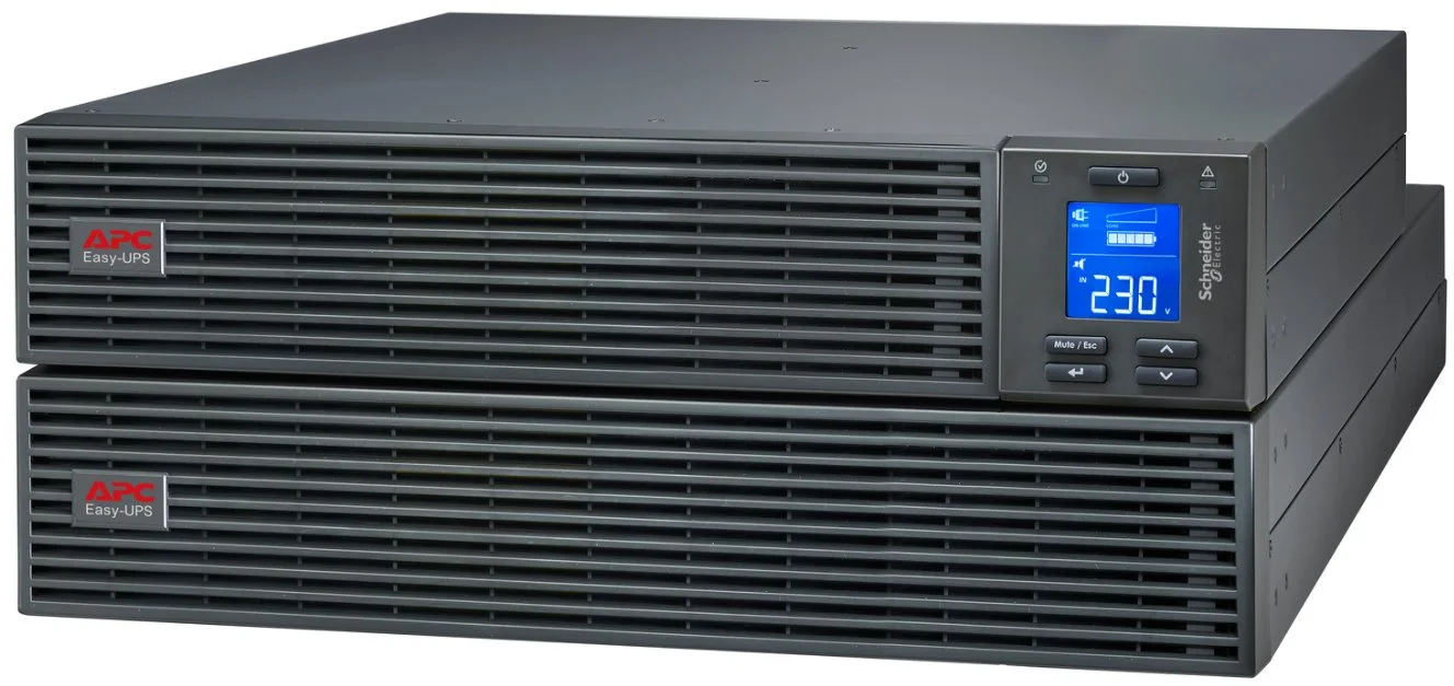 APC Easy UPS On-Line SRV 3000VA RM 230V s batériou s predĺženou dobou chodu, koľajnicová súprava